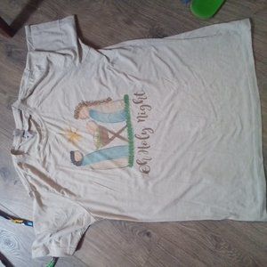 EUC NEXT LEVEL APPAREL Nativity shirt